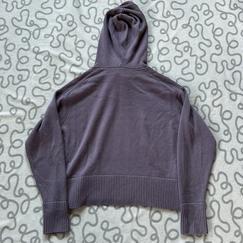 Lululemon Double Knit Sweater Hoodie Dusky Lavender